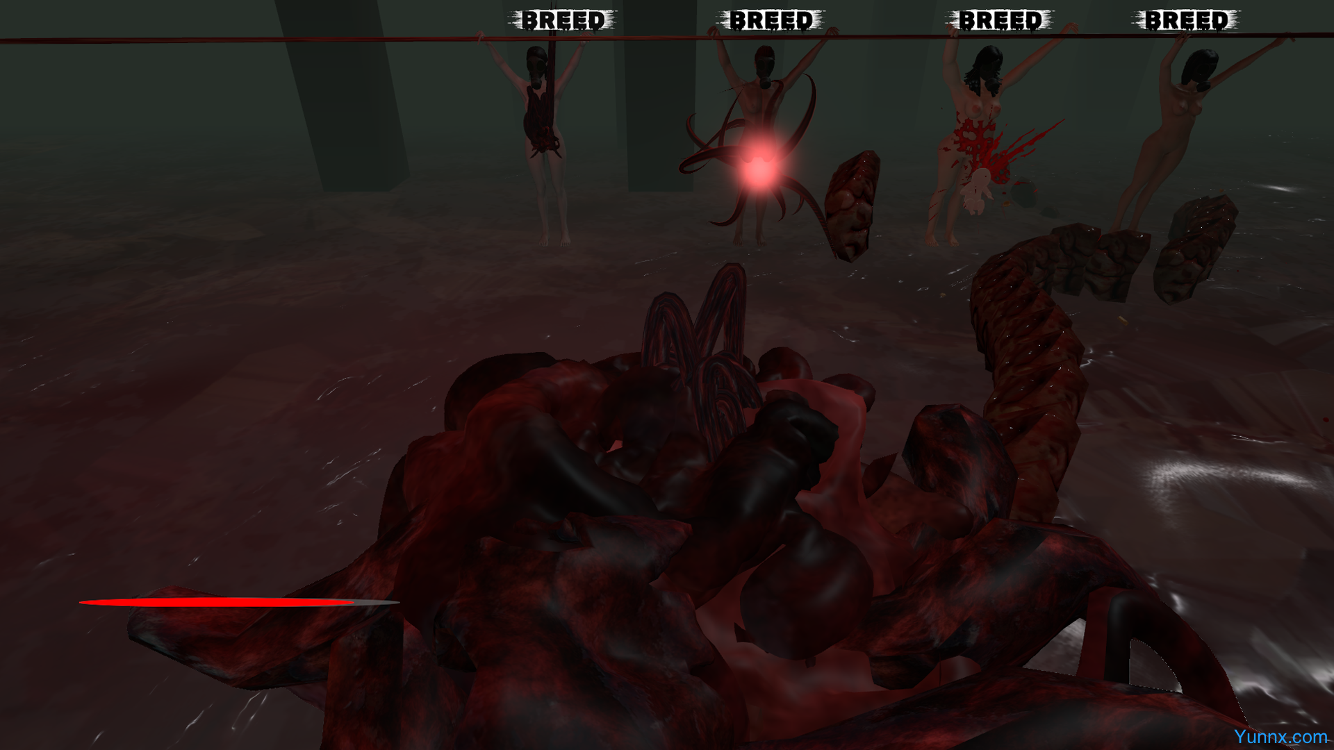 Flesh Unbound: Tentacle Terror, Carnage DLC, Torture
