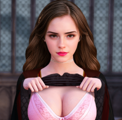 With Hermione