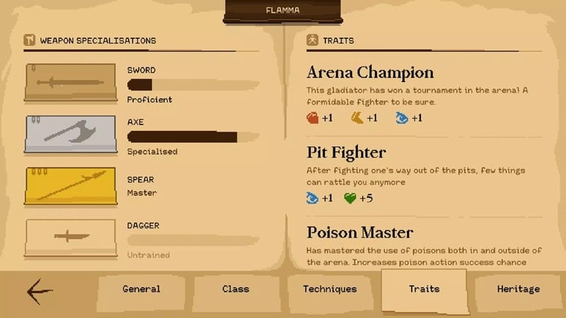 Gladiator manager