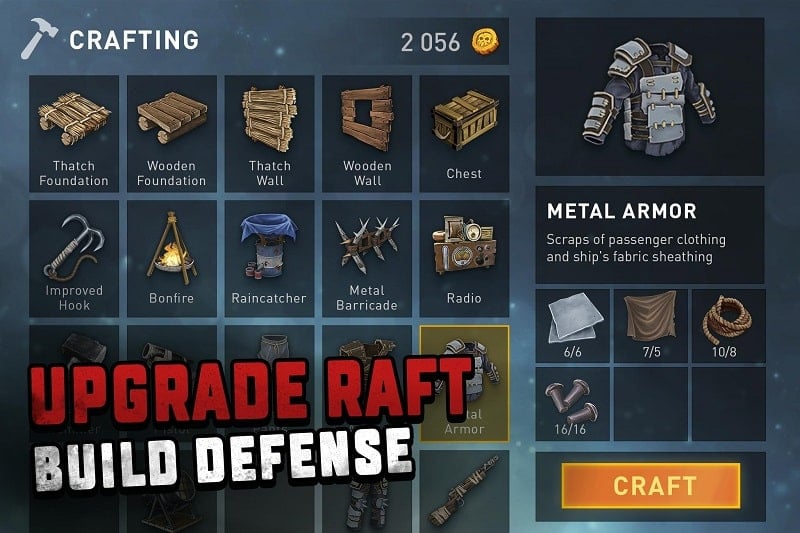 Raft Survival: Ocean Nomad Mod
