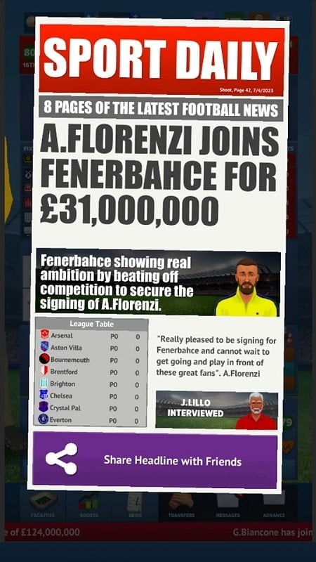 Football Club Management 2025