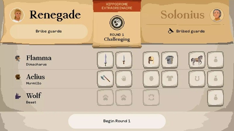 Gladiator manager
