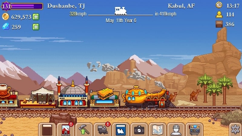 Tiny Rails Mod