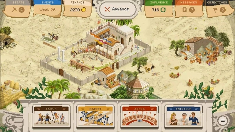 Gladiator manager