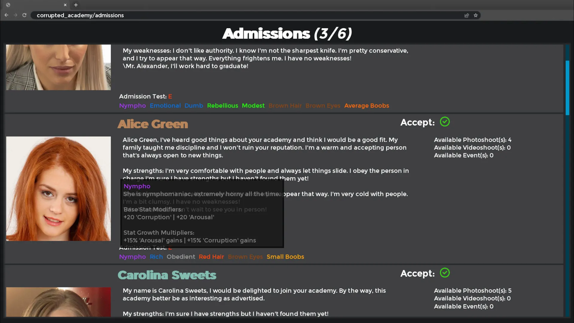 Corrupted Academy