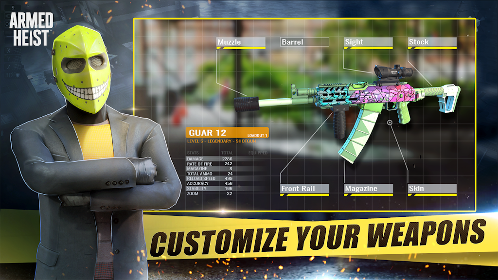 Armed Heist Mod