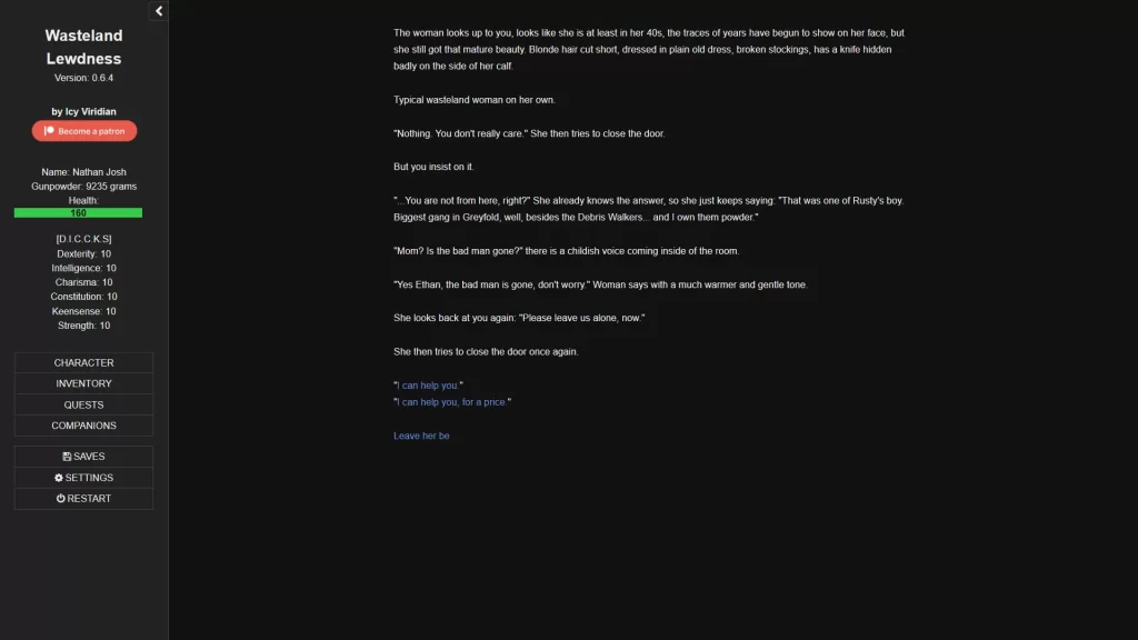 Wasteland Lewdness v0.60.2