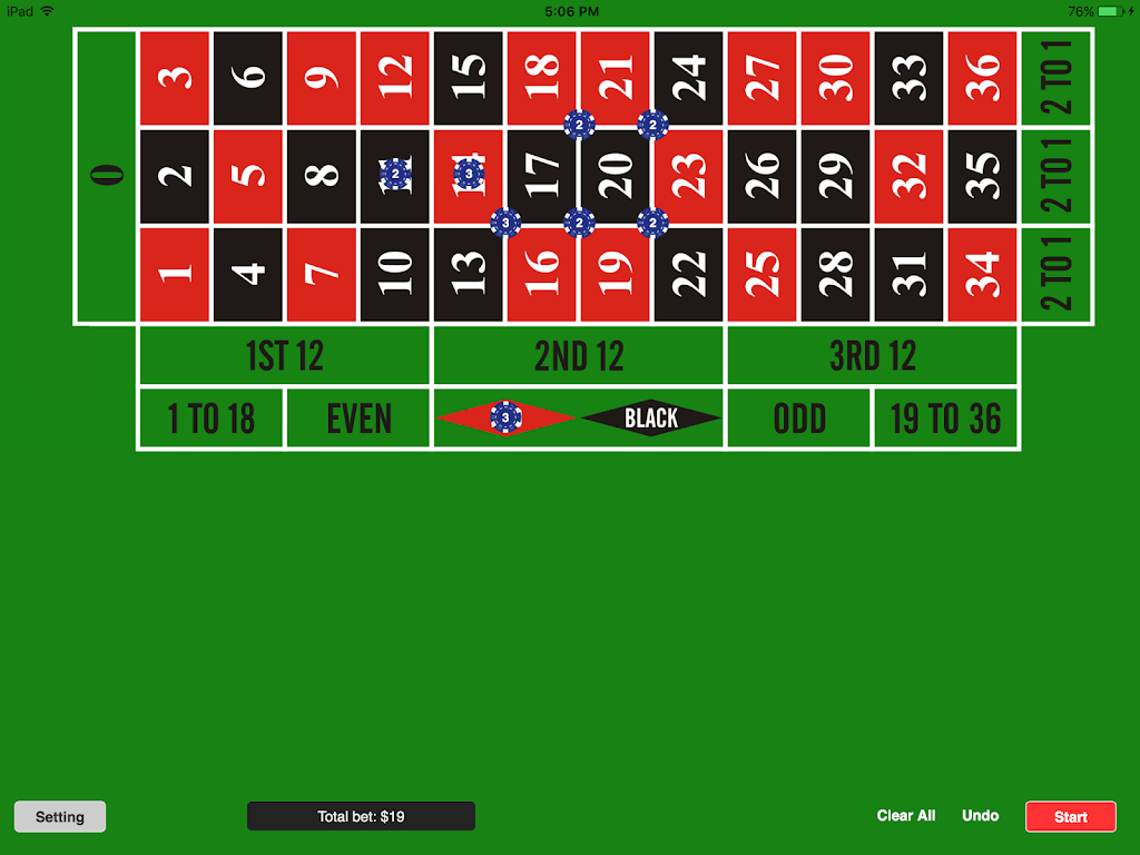 Roulette Simulator