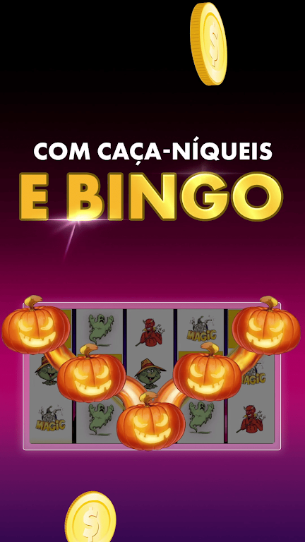 Halloween Caça Niquel e Bingo APK