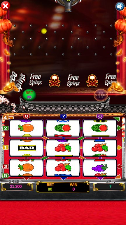 Pinball fruit Slot Machine