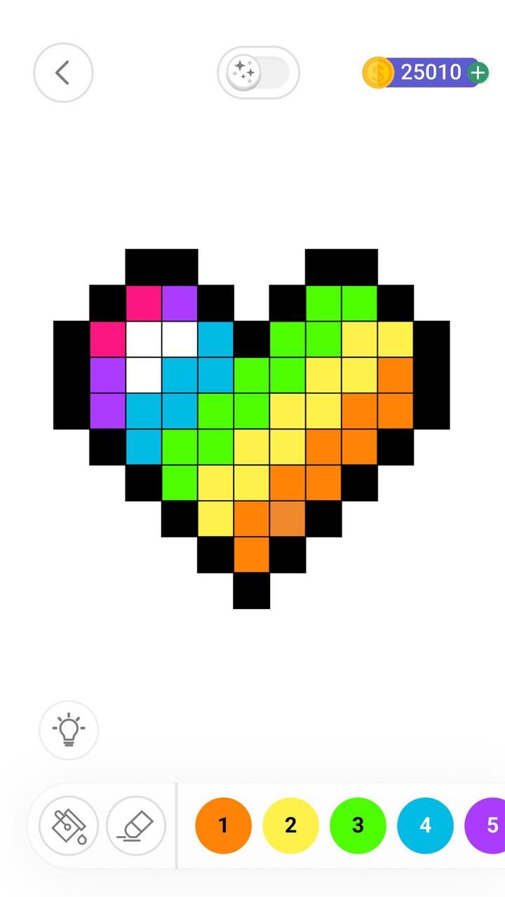 Color by Number：Coloring Games Mod