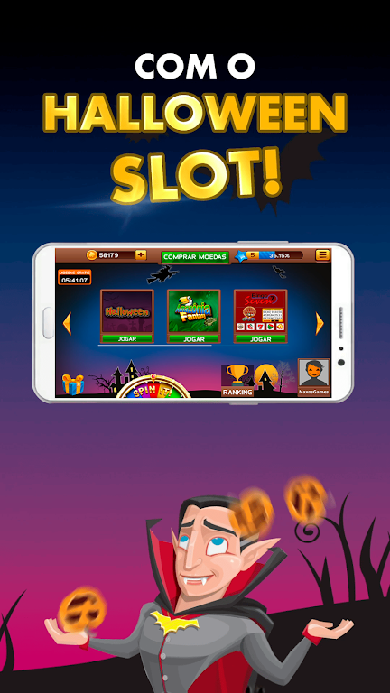 Halloween Caça Niquel e Bingo APK