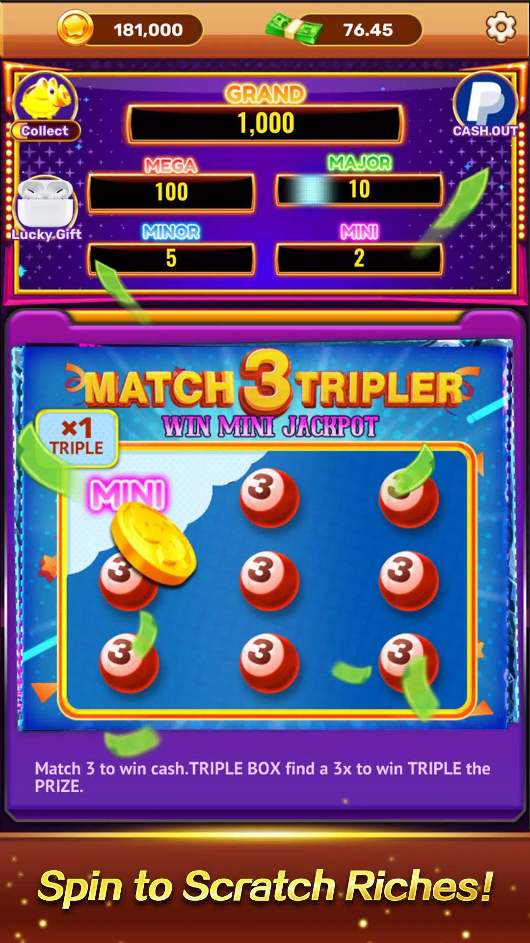 Mega Win Scratch