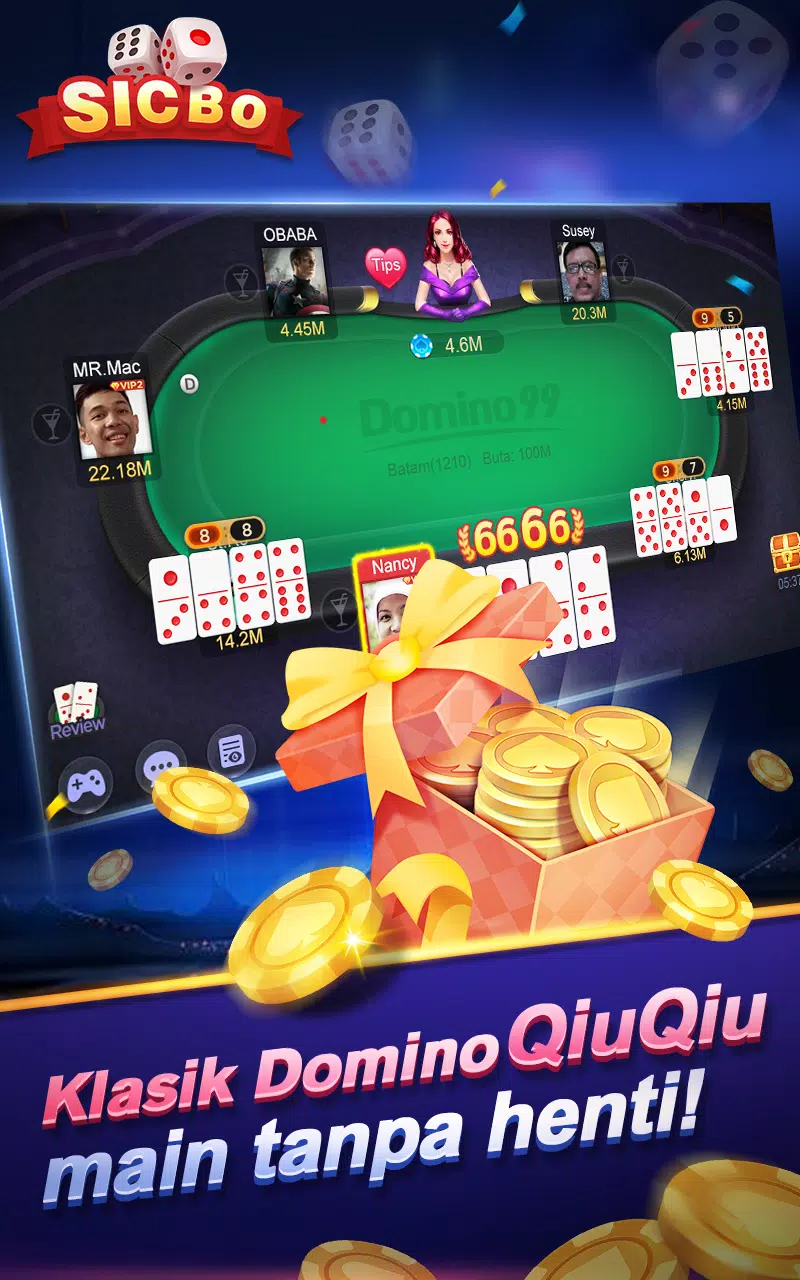 SicBo Casino Dice