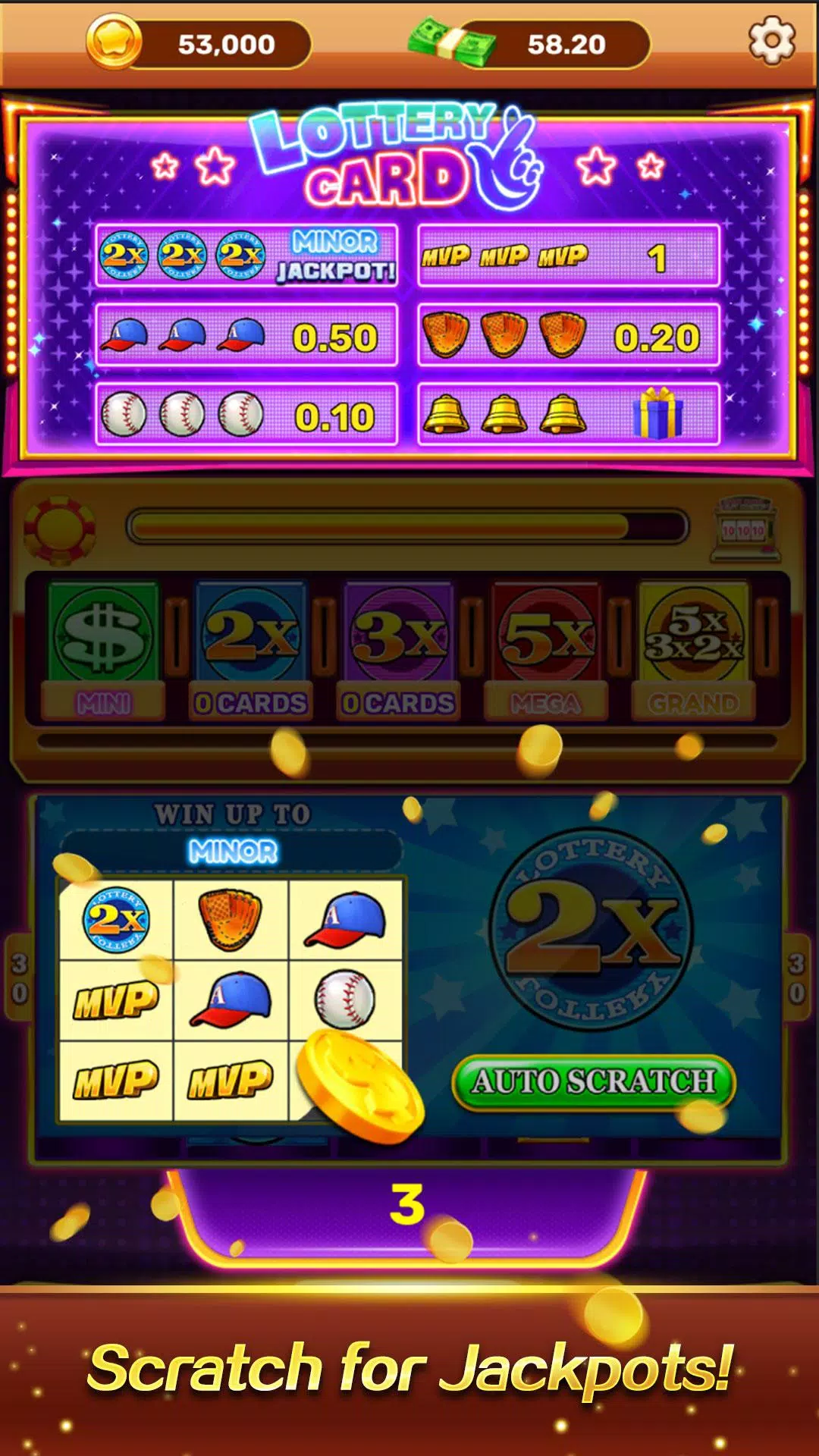 Mega Win Scratch