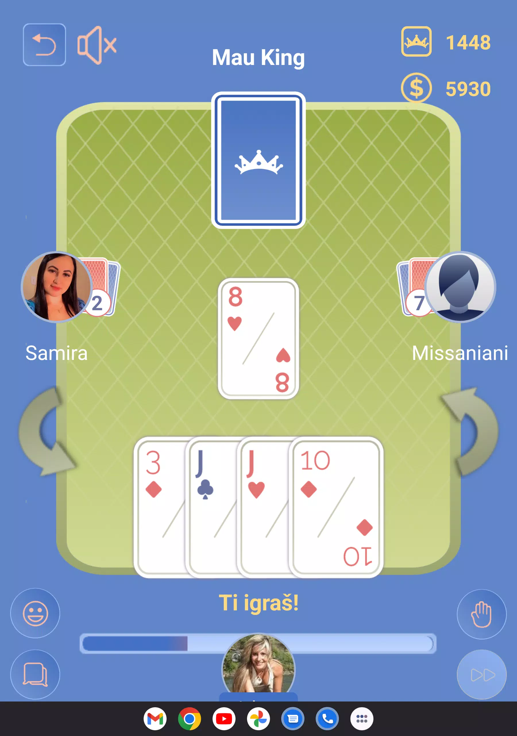 Mau King - Mau Mau card game