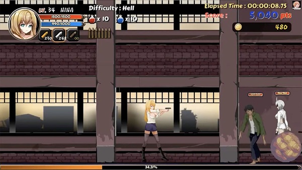 Virus Z Police Girl