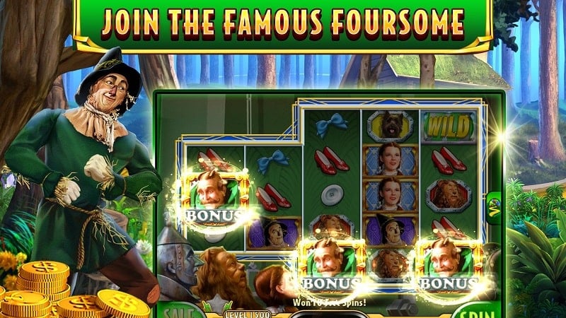 Wizard of Oz Slots Games
