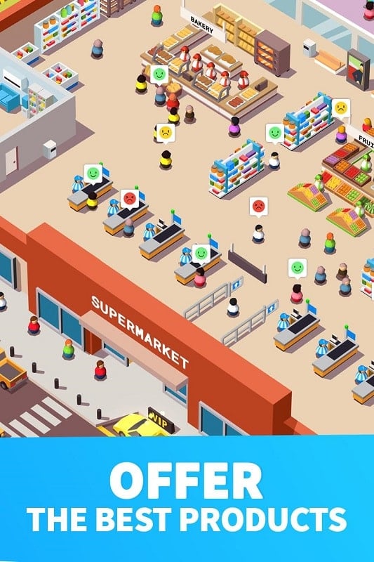 Idle Supermarket Tycoon