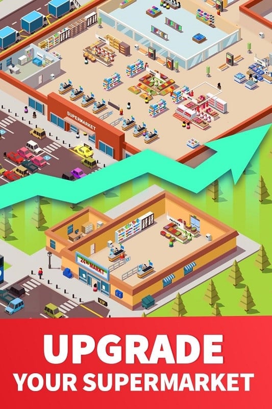Idle Supermarket Tycoon