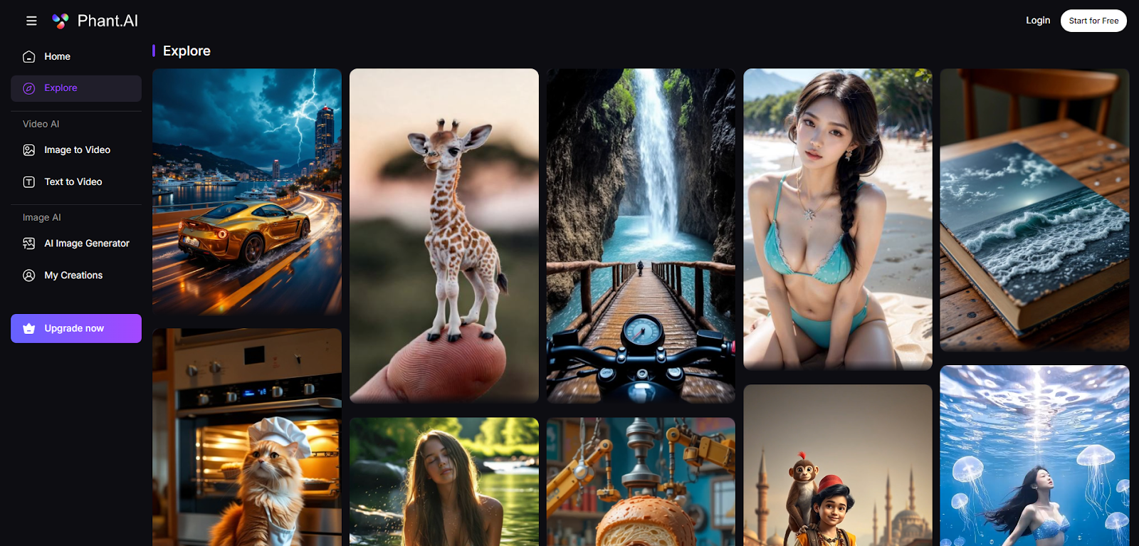 Share an AI video generation tool that I think is more useful - phant.ai