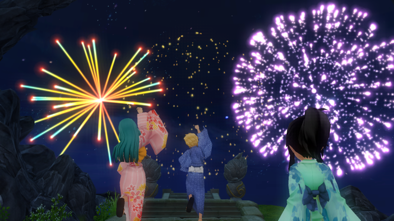 Let's set off fireworks together~