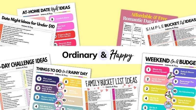 Ordinary and happy~