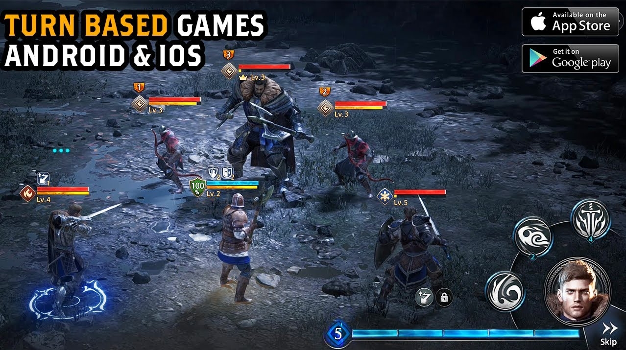 Excellent turn-based combat