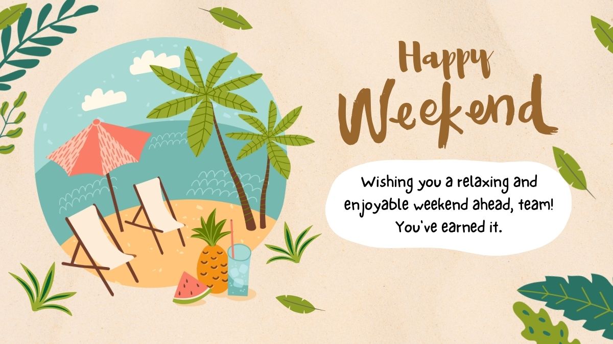 Weekend, relax~