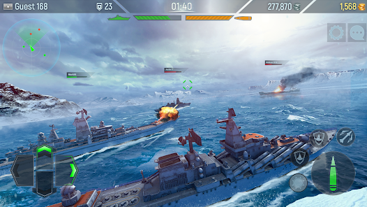 A collection of naval mobile games.