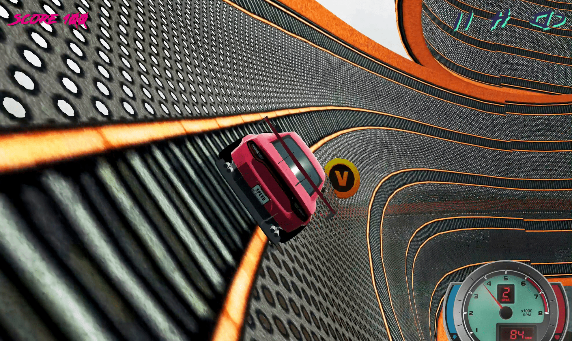 Stunt car arena.