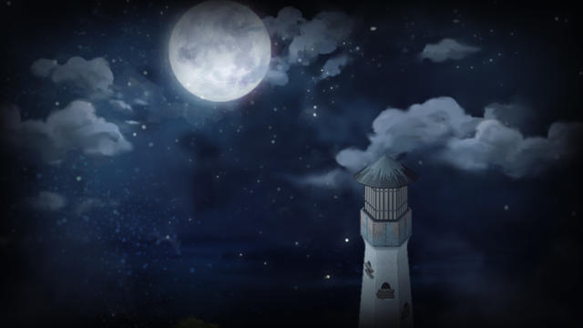 Stars and moonlight