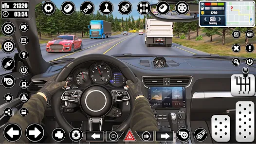 Drive at will.