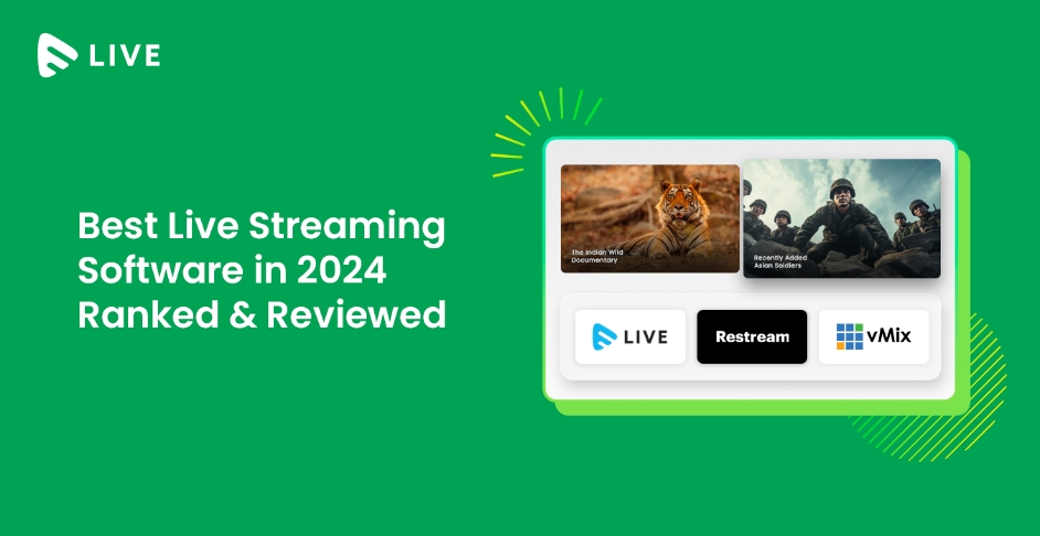 real time streaming software collection 2024
