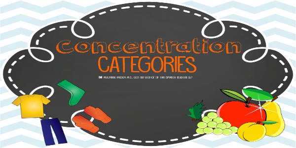 Good Concentration Game Topics For Free